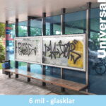 Anti-Graffiti-Folie Universal für Innen und Außen