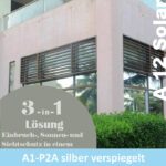 Einbruchschutzfolie A 12 Solar verspiegelt