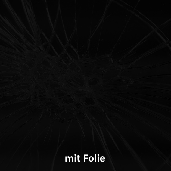 Sicherheitsfolie Auto Safe 05 schwarz mit Folie