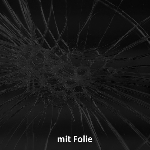 Sicherheitsfolie Auto Safe 20 anthrazit mit Folie