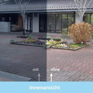 Splitterschutzfolie SAF 400 Solar Innenansicht