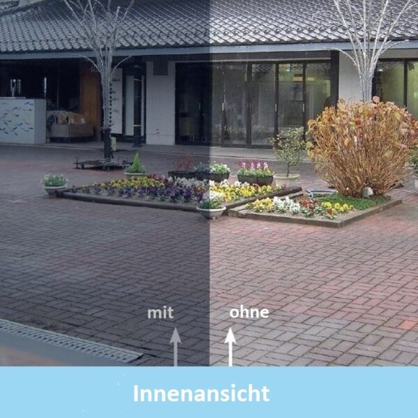 Splitterschutzfolie SAF 400 Solar Innenansicht
