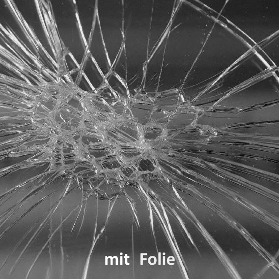 Sicherheitsfolie Auto Safe 90 glasklar mit Folie