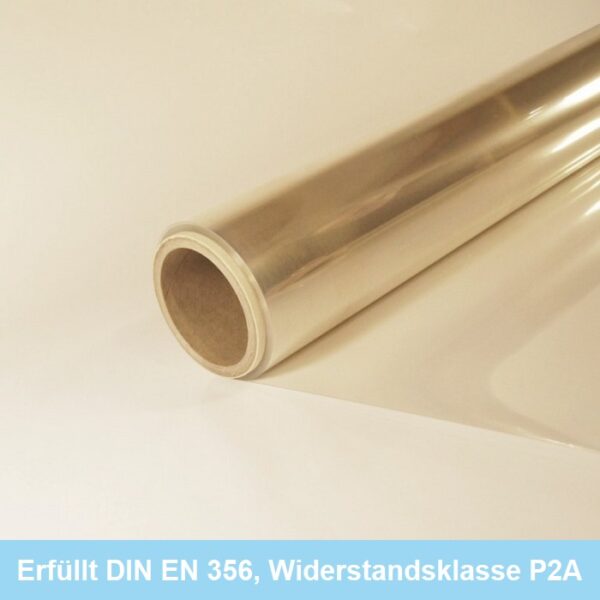 Splitterschutzfolie SAF 1200 glasklar sprengungshemmend