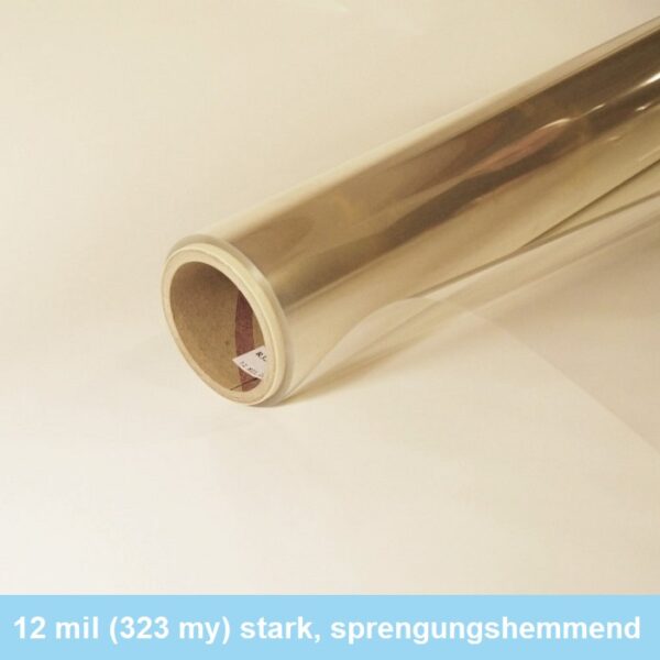 Splitterschutzfolie SAF 1200 glasklar 12 mil stark