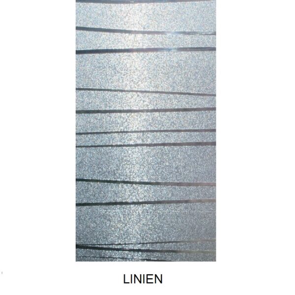 Adhäsionsfolie mit geschwungenen Linien Nahaufnahme