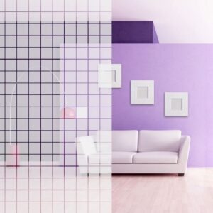 Sichtschutzfolie Block Nahaufnahme