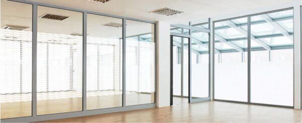 Dekorfolie Cortina in einem Büro