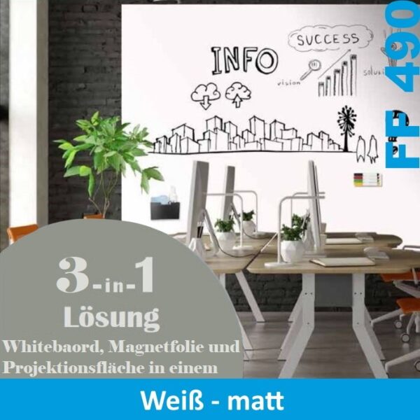 whiteboardfolie-alsan-ff-490-weiß-matt Whiteboardfolie Alsan FF 490 magnethaftend weiß matt