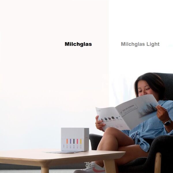 Fensterfolie Milchglas LIght