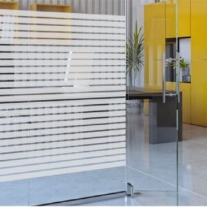 Sichtschutzfolie Streifen Nahaufnahme