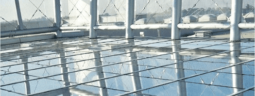 Sun control films for roof glazings are weather resistant