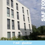 Splitterschutzfolie SAF 700 glasklar