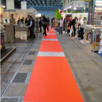 Fluoreszierende Tagesleuchtfolie orange